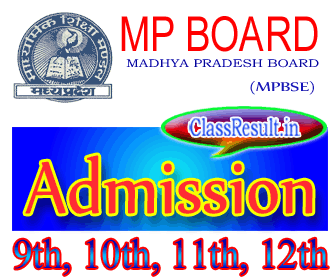 mpbse Admission 2023 class 10th Class, 9th, 11th, 12th
